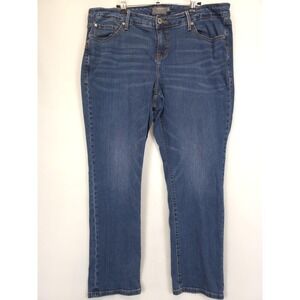 Torrid Jeans Womens 18R Blue Boyfriend Straight Vintage Stretch Denim Pants